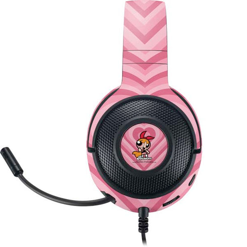 Cartoon Network Powerpuff Girls Blossom Pink Hearts Razer Kraken X Skin